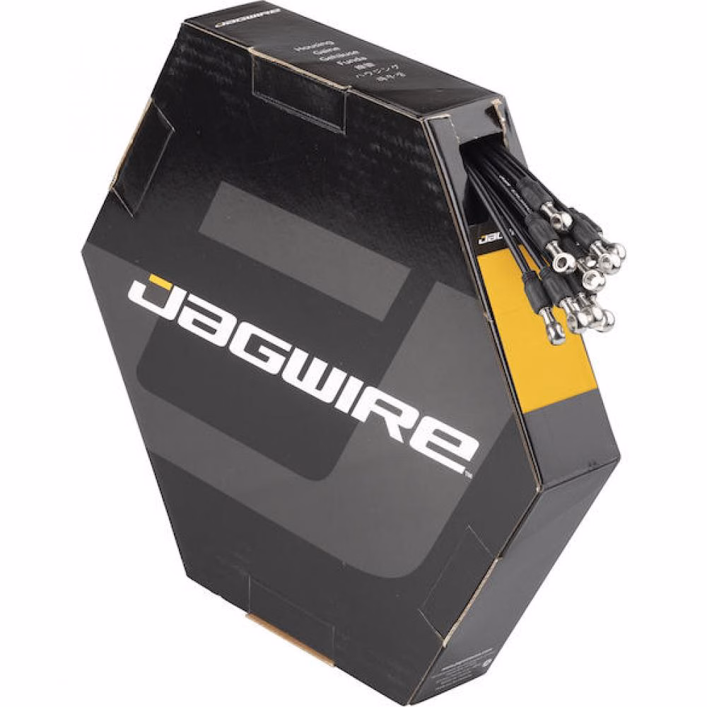 Jagwire Bremsleitungsset Sport Hydraulic für DOT 2000 mm Schwarz - starke, kontrollierte Bremsperformance