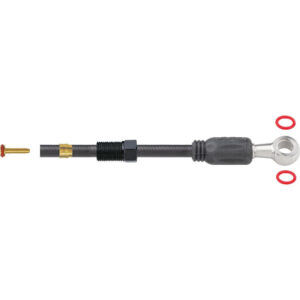 Jagwire Bremsleitungsset Sport Hydraulic für Mineralöl l Schwarz - zuverlässige Brems-Performance
