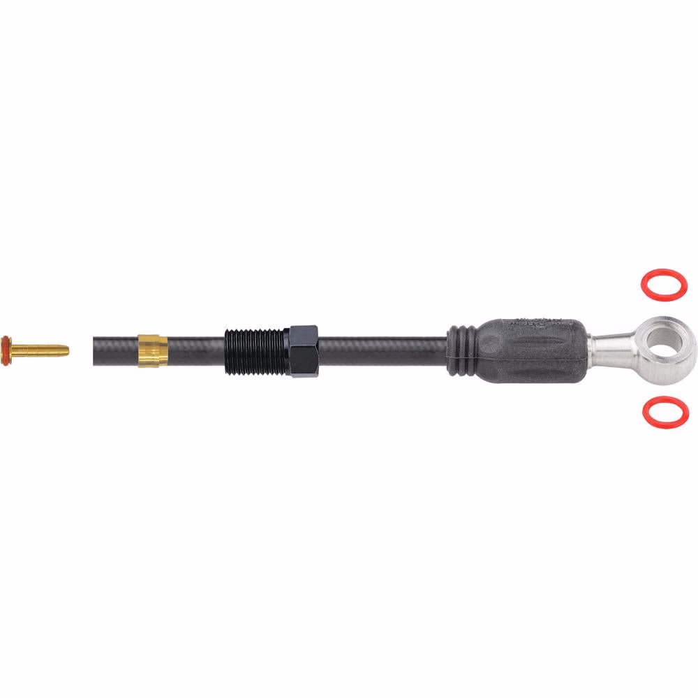Jagwire Bremsleitungsset Sport Hydraulic für Mineralöl l Schwarz - zuverlässige Brems-Performance