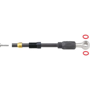 Jagwire Bremsleitungsset Sport Hydraulic für Mineralöl l Schwarz - präzise Bremspower für Shimano & Co.