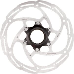Jagwire Bremsscheibe Basics BR1 Centerlock 180 mm Silber - zuverlässige Bremsleistung