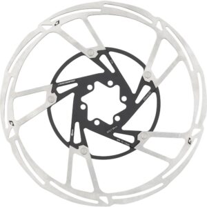 Jagwire Bremsscheibe Pro LR2 6-Loch 220 mm Silber - maximale Bremsperformance