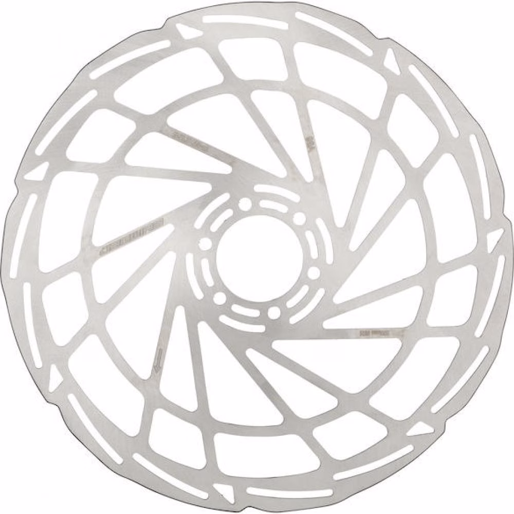 Jagwire Bremsscheibe Sport SR1 6-Loch 220 mm Silber - starke, leise Bremsperformance