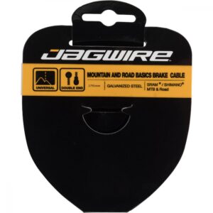 Jagwire Bremszug Road & Mountain Basic 1.6 x 2795 mm Silber - zuverlässiger Universal-Bremszug