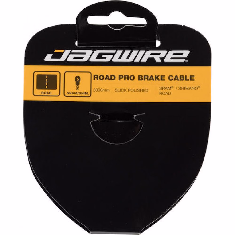 Jagwire Bremszug Road Pro Pro-Slick polished 1,5 x 2000 mm Silber - Präzise Bremsperformance
