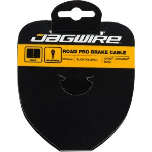 Jagwire Bremszug Road Pro Pro-Slick polished 1,5 x 2750 mm Gold - maximale Bremsperformance