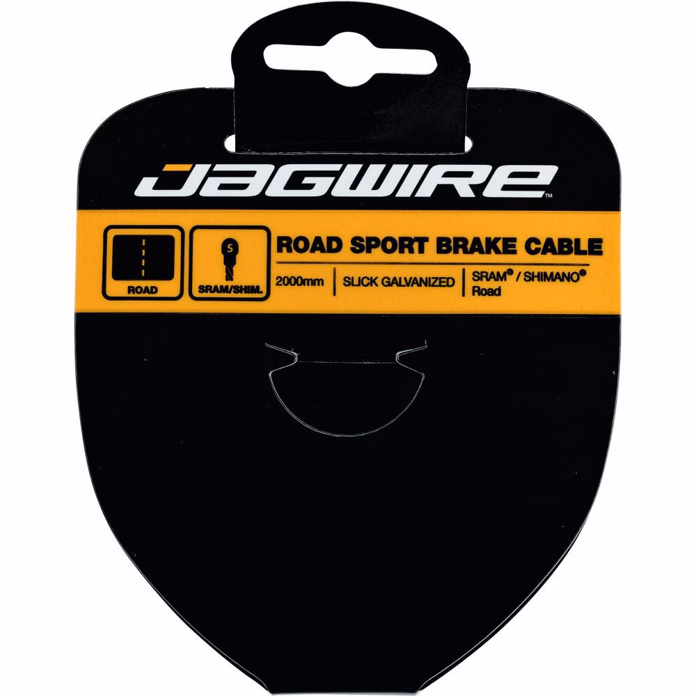 Jagwire Bremszug Road Sport Stahl verzinkt 1,5 x 2300 mm - vorgedehnt und geschliffen