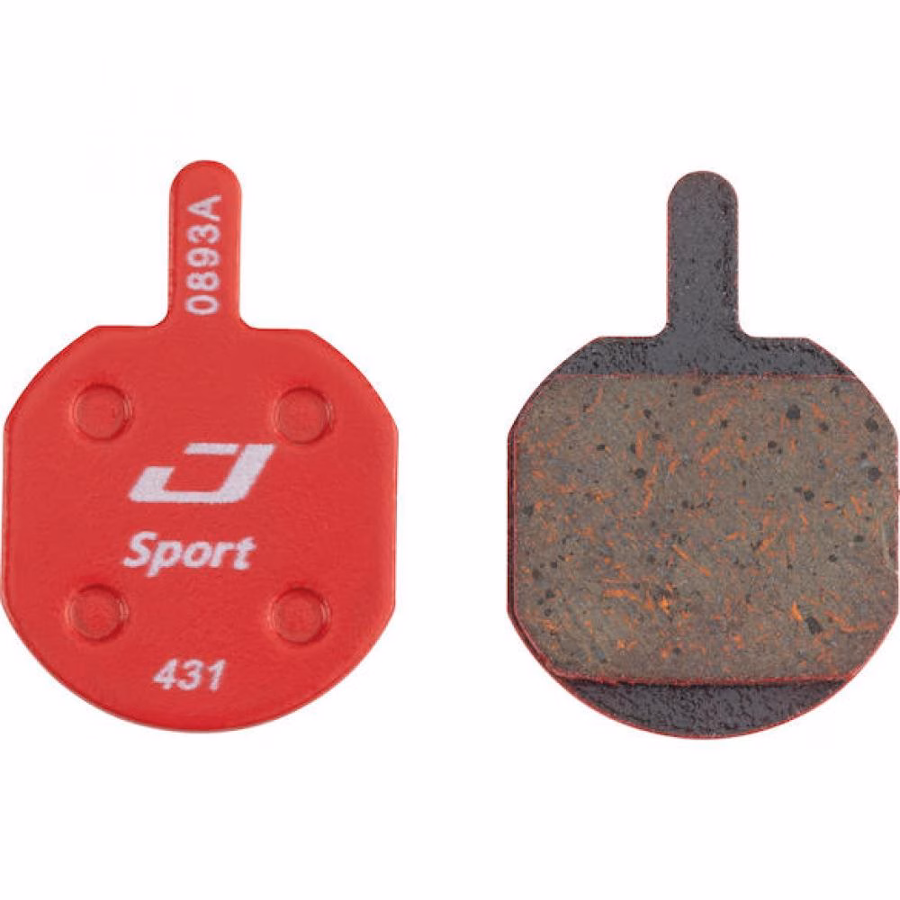 Jagwire Disc Bremsbeläge Sport Semi-Metallic - Hervorragende Bremsleistung für Mountainbikes