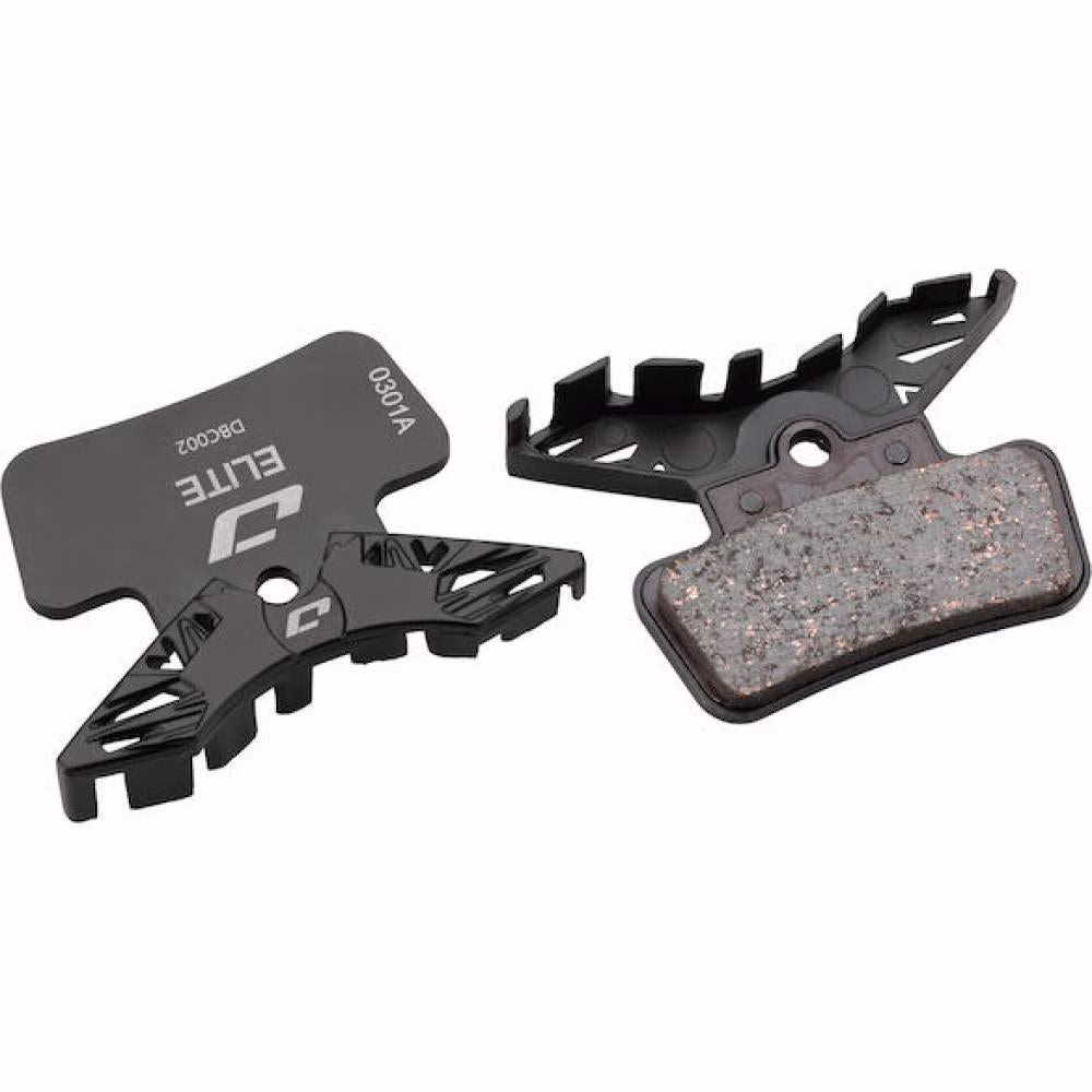 Jagwire Disc Elite Cooling Bremsbeläge Semi-Metallic - Aluminium-Kühlrippen für maximale Bremsleistung