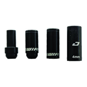 Jagwire Elite Link Endkappen 12er Pack Aluminium - Für sichere Schaltungen