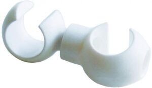 Jagwire Kabelverbinder Rotating Hook 5,0-5,5 mm Weiß - aufgeräumtes Cockpit ohne Kabelklappern