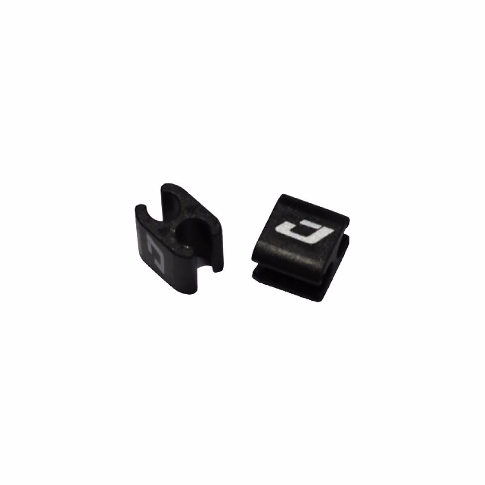 Jagwire Kabelverbinder Wire Hook 4,0/4,0 mm Schwarz - sauberes Cockpit ohne Kabelklappern