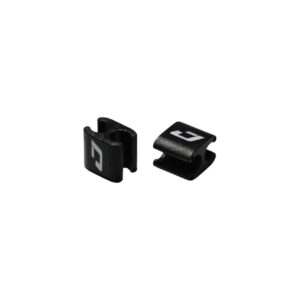 Jagwire Kabelverbinder Wire Hook 4,0/5,0 mm Schwarz - aufgeräumtes Cockpit ohne Kabelklappern