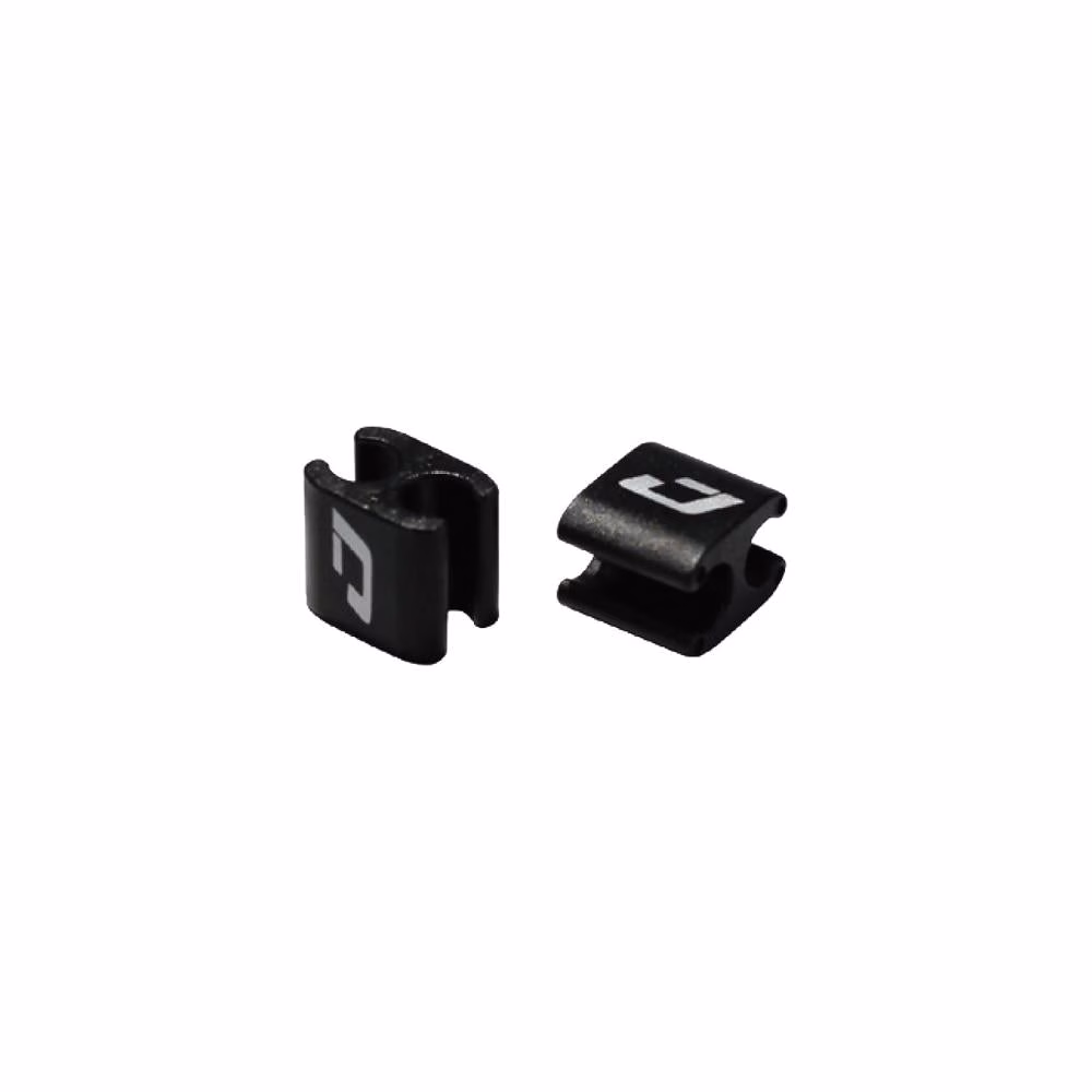 Jagwire Kabelverbinder Wire Hook 4,0/5,0 mm Schwarz - aufgeräumtes Cockpit ohne Kabelklappern