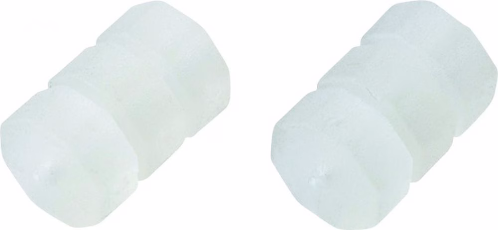 Jagwire Rahmenschützer Cable Spacer Donuts 4 mm Transparent - schützt Rahmen vor Scheuerstellen