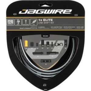 Jagwire Schaltzugset Road & Mountain Elite Link 1x - Schwarz