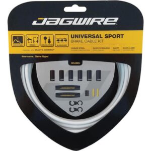 Jagwire Universal Sport Bremszugset Weiß - Kompatibel mit SRAM/Shimano