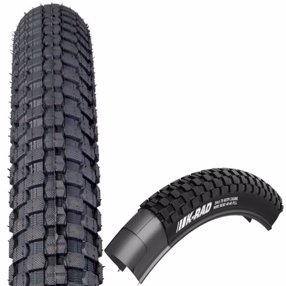 Kenda Reifen K-Rad K-905 24x2.30 Zoll 58-507 schwarz Draht