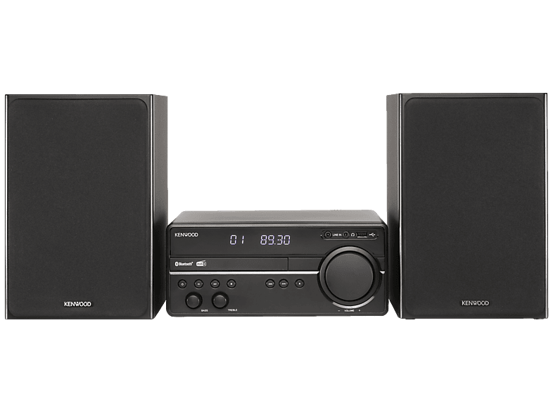 KENWOOD M-819DAB Kompaktanlage (Schwarz)