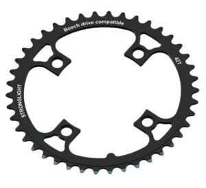 Kettenblatt E-Bike Stronglight BoschGen1 40 Zähne schwarz,Lochkreis 104mm