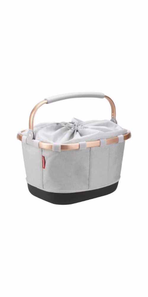 KLICKfix Carrybag GT Fahrradkorb UniKlip Twist Sky Rose 42x28x33 cm, 24L, abnehmbar