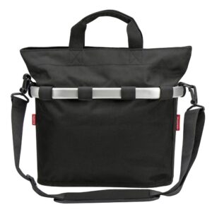 KLICKfix City-Tasche Bikebasket oval Reisenthel schwarz 17,5x31x34 cm