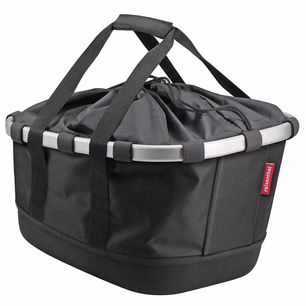 KLICKfix Fahrradkorb Bikebasket GT black 42x33x27 cm