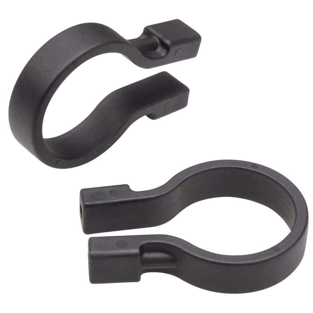 KLICKfix Lenker Adapter Schellen Ø 35 mm - Schwarz