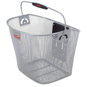 KLICKfix Lenkerkorb silber 25x35x26 cm