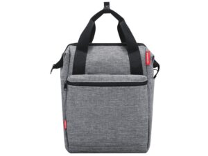 KLICKfix ROOMY GT Gepäckträgertasche (twist silver | 12 Liter)