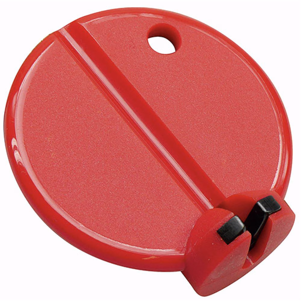 KLICKfix SPOKEY Nippelspanner 3,25 mm rot - Präzisions-Werkzeug für Speichen bis Ø 2,1 mm, gehärteter Stahleinsatz, Modell 2195L