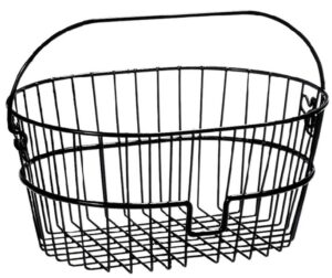 KLICKfix Vorderradkorb Standard schwarz 30x41x19 cm
