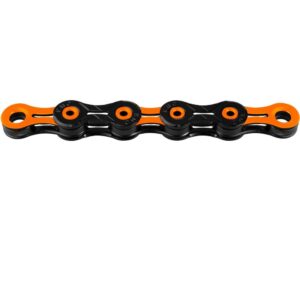 KMC Kette X-11 SL DLC Super Light 118 Glieder schwarz-orange New Triple X Durability für 11-fach