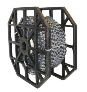 KMC X11 11-fach Kette 50 m Rolle - Langlebige Fahrradkette Silber-Schwarz