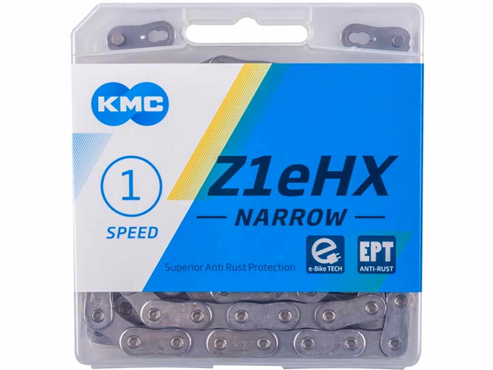 KMC Z1eHX Narrow EPT E25 Fahrradkette (128 Glieder | silber)