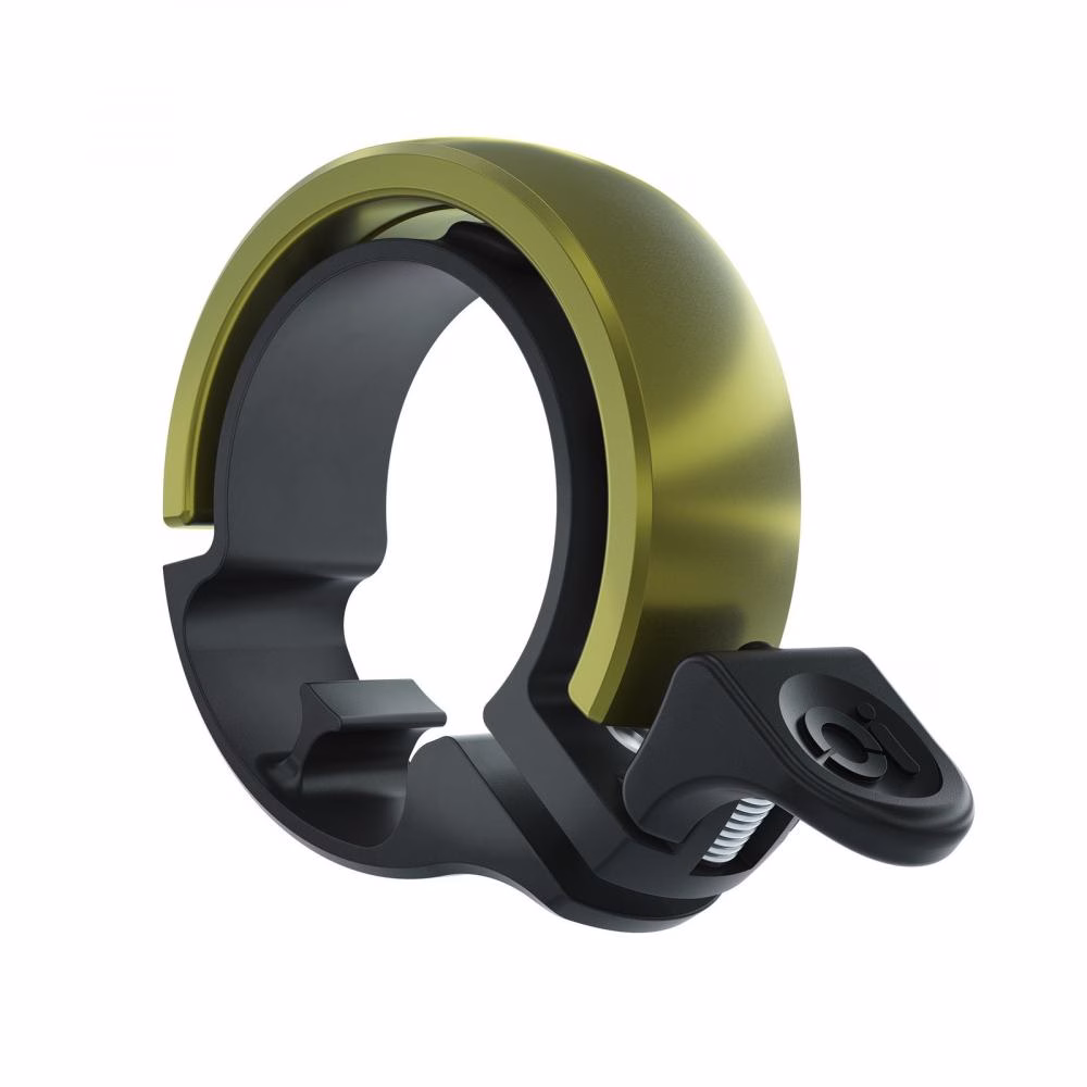 Knog Fahrradklingel Oi Classic groß 23.8 - 31.8mm schwarz olive