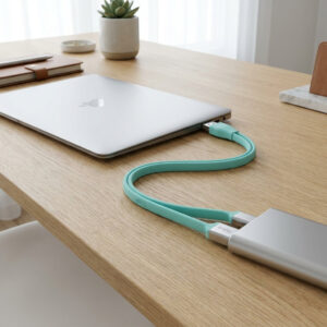 Knog USB Verlängerungskabel Türkis