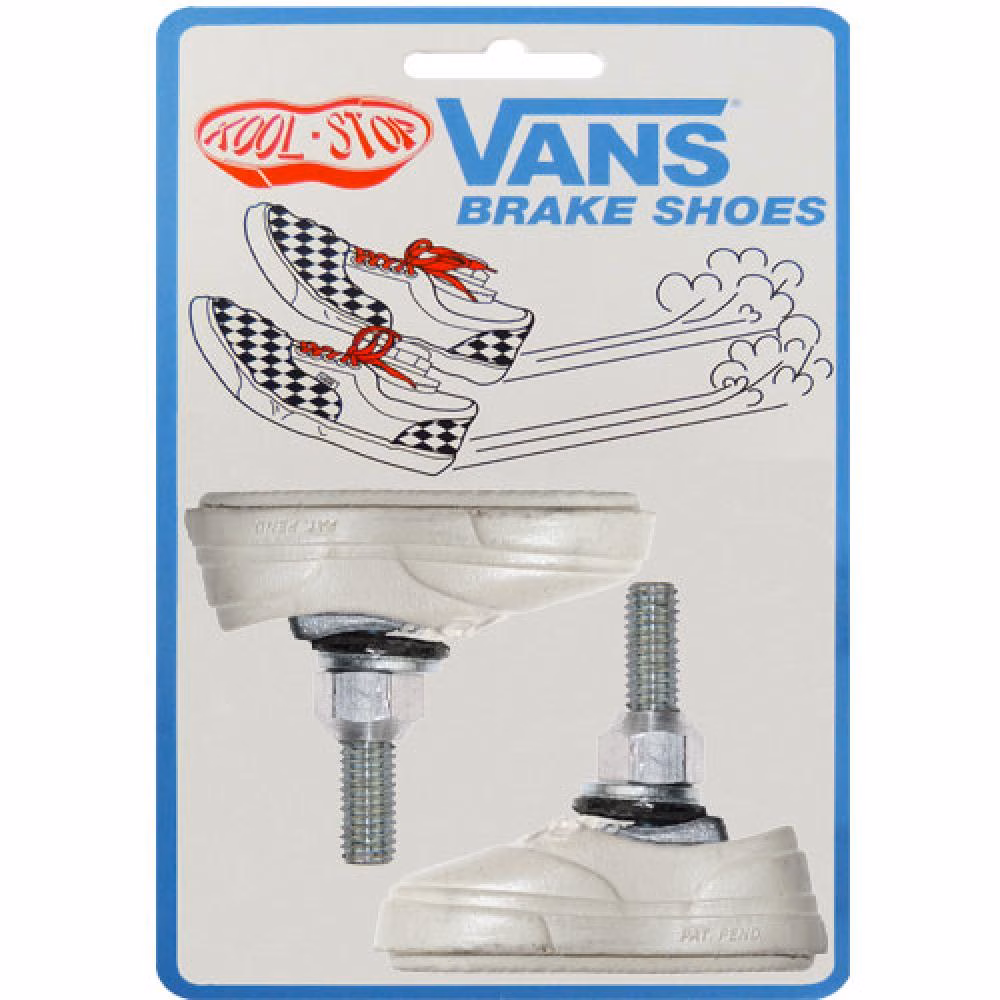 Kool-Stop Bremsschuh V-Brake BMX, T7 Vans weiss, T7-VW