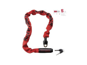 Kryptonite Keeper 785 + Chain Kettenschloss (rot | 85cm)
