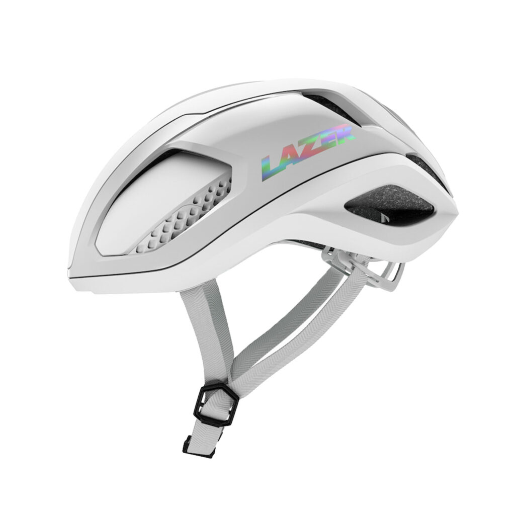 Lazer Vento KinetiCore Aero-Rennradhelm L/58-61cm pure white