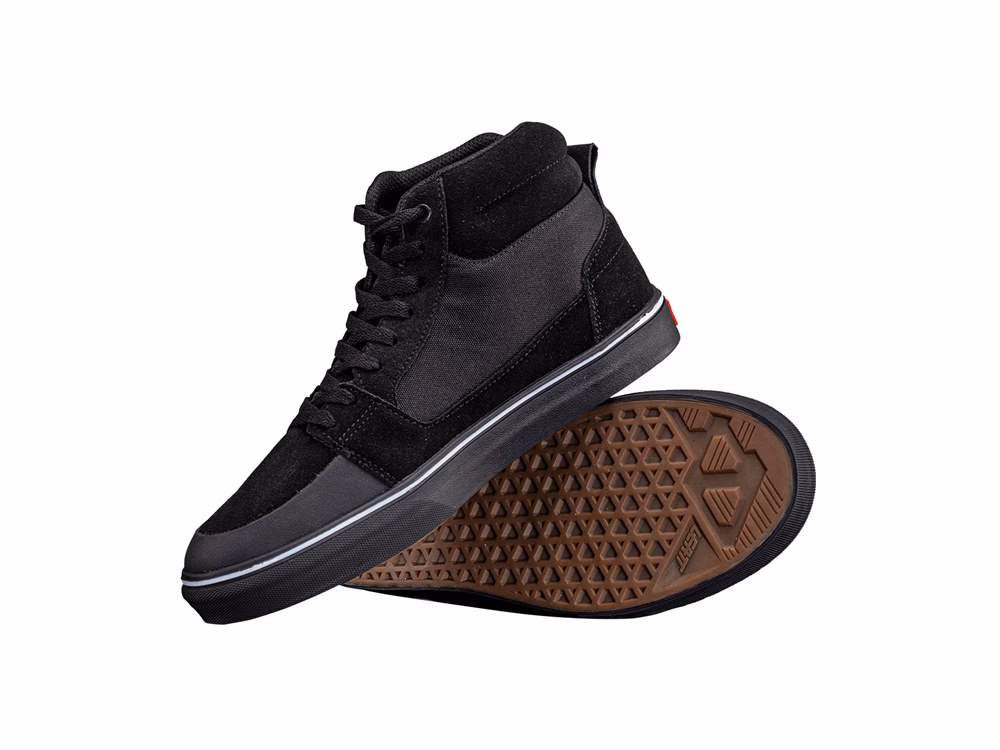 Leatt 1.0 Flat Hi-Top Fahrradschuhe (schwarz) Größe:45.5