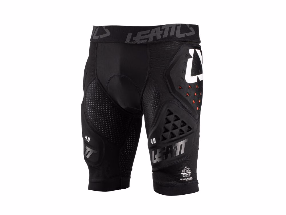 Leatt DBX 4.0 3DF Impact Shorts ( incl. Chamois ), black, S