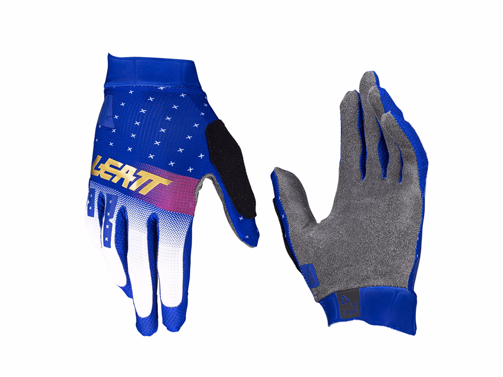 Leatt MTB 1.0 GripR Fahrradhandschuhe (blau) Größe:L
