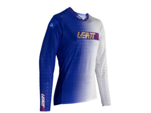 Leatt MTB Gravity 4.0 Langarm Fahrradtrikot Kinder (blau) Größe:M