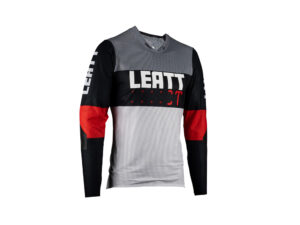Leatt MTB Gravity 4.0 Langarm Fahrradtrikot Kinder (grau) Größe:L