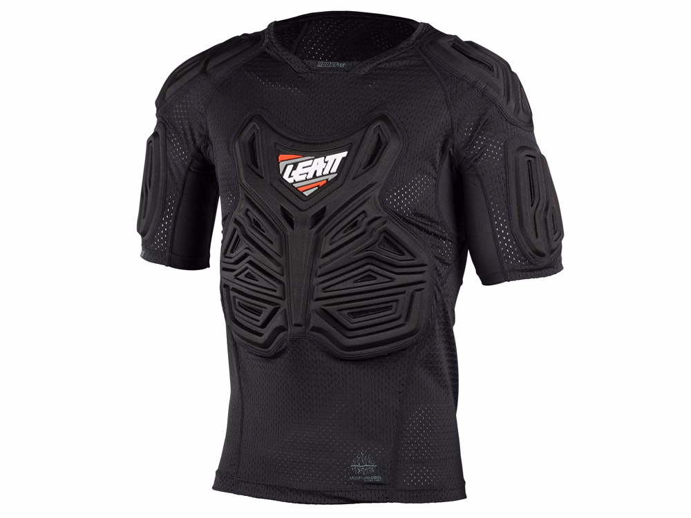 Leatt Roost Protektorenshirt Kinder (schwarz)-unis Größe:one-size