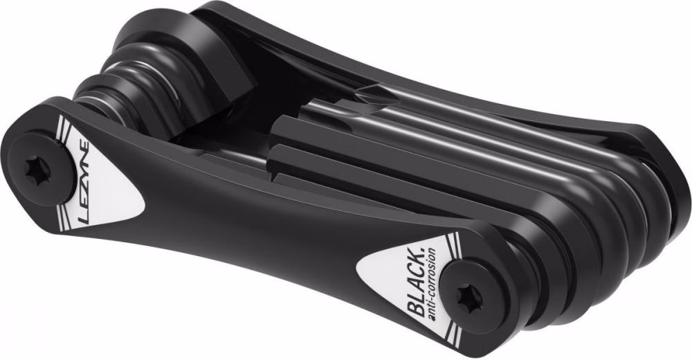 LEZYNE, Werkzeug, RAP II 13, Innensechskant (2/2,5/3/4/5/6/8), Torx (T10/T25/T30), Schraubendreher Phillips (Kreuz) / Schlitz, Tubeless-Werkzeug und Flickenbehälter