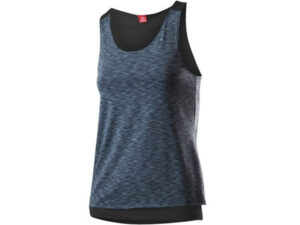 Löffler 2in1 Rainbow Tank Top Damen (schwarz / grau) Größe:44