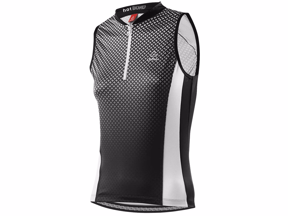Löffler Hotbond HZ Tank Top Damen (schwarz / weiß) Größe:38