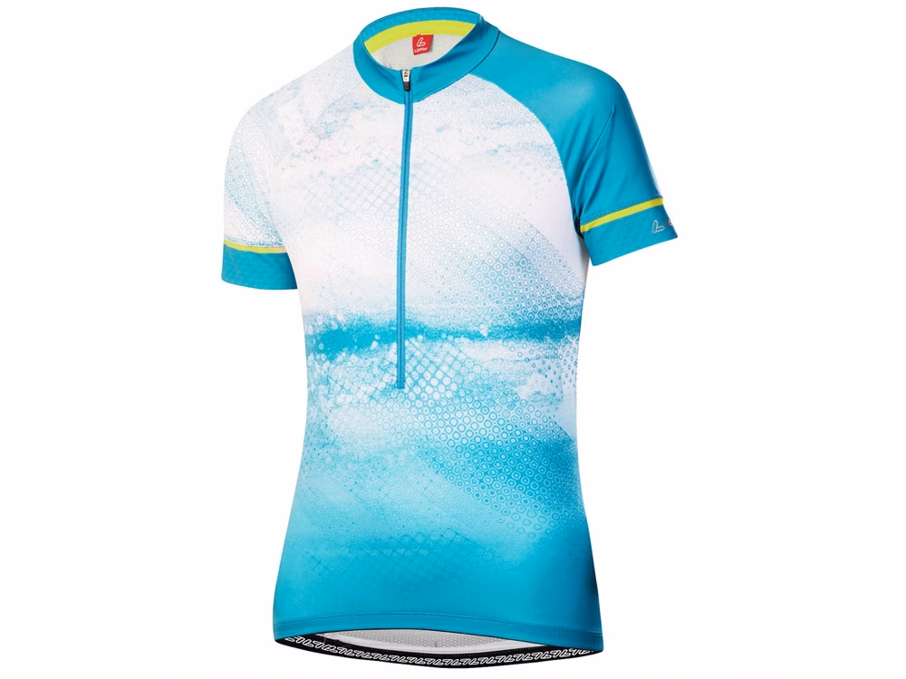 Löffler HZ Grunge Fahrradtrikot Damen (cool water) Größe:42